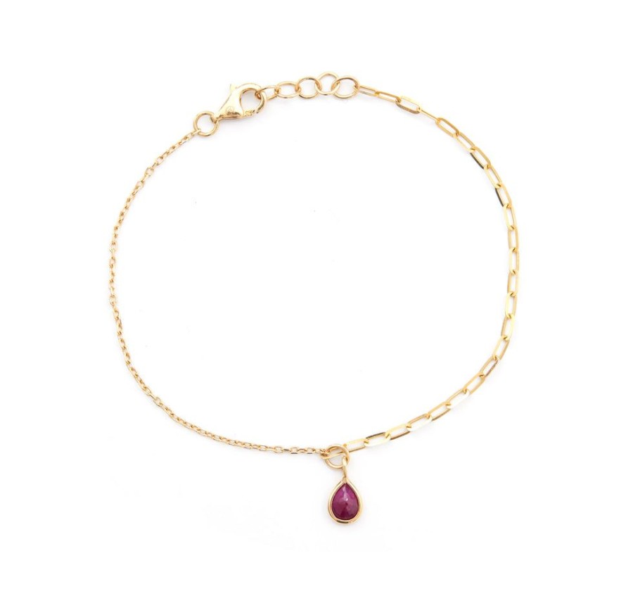 Jewelry YI Collection | Lucky Ruby Duo Bracelet