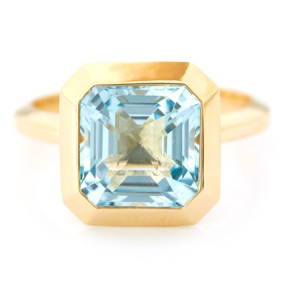 Jewelry YI Collection | Aquamarine Nouveau Supreme Ring