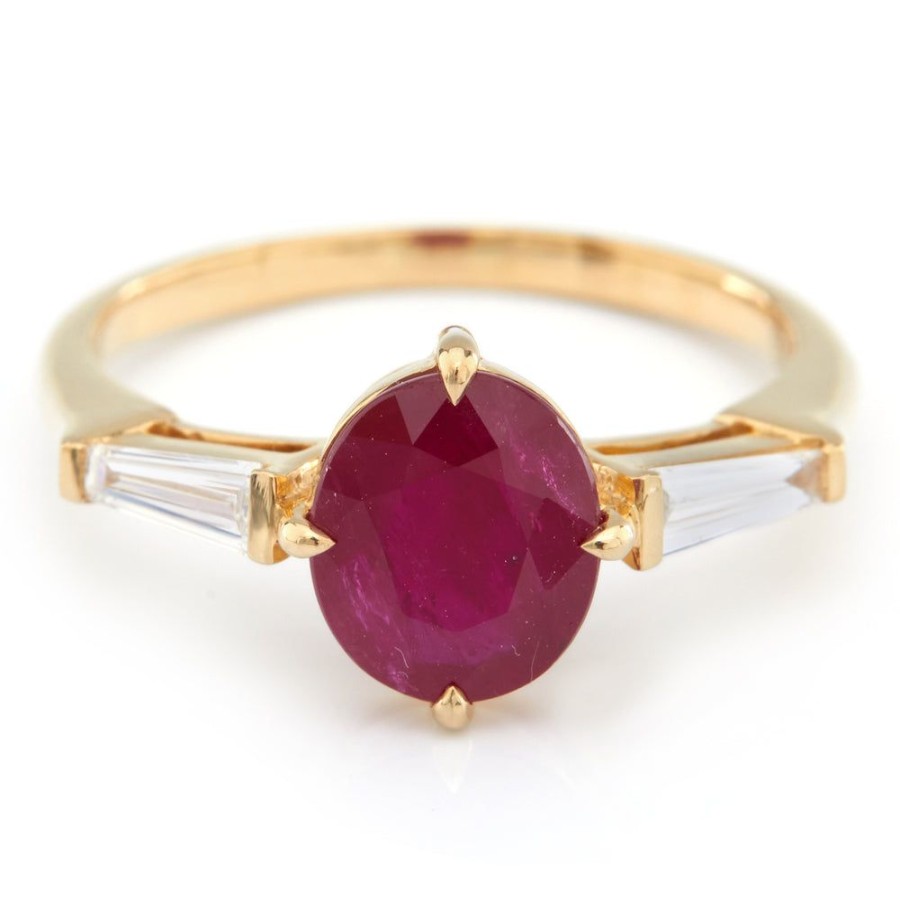 Jewelry YI Collection | Ruby & Diamond Eternal Ring