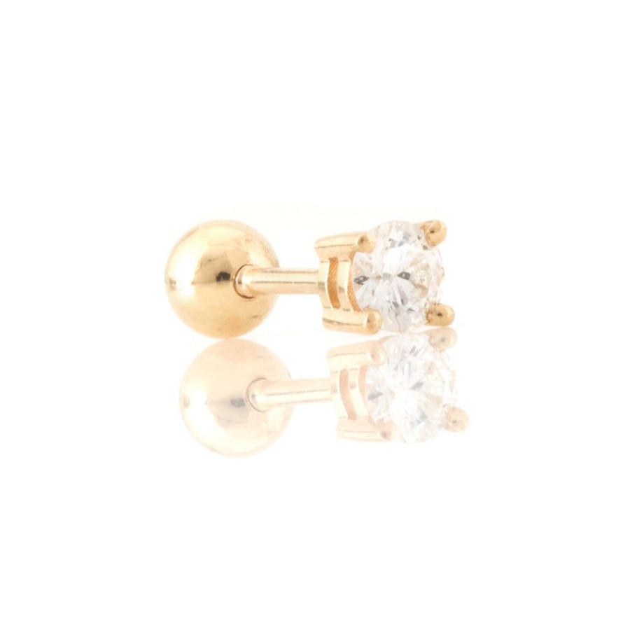 Jewelry YI Collection | Diamond Dot Reversible Earring