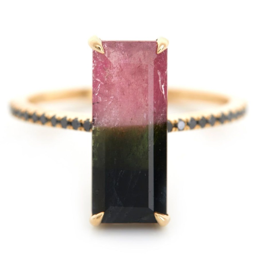 Jewelry YI Collection Something Bigger | Watermelon Tourmaline Protection Ring