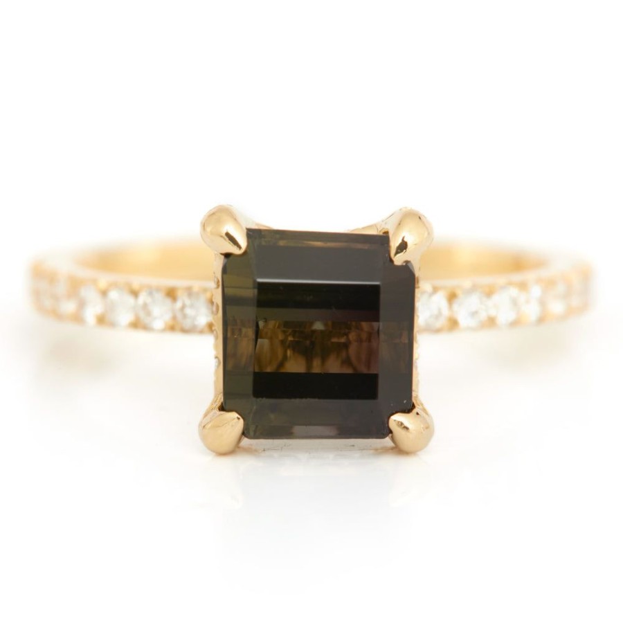 Jewelry YI Collection Something Bigger | Tourmaline & Diamond Mystic Ring