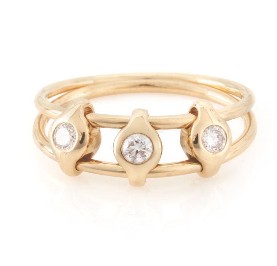 Jewelry YI Collection Triplets | Orbit Diamond Ring