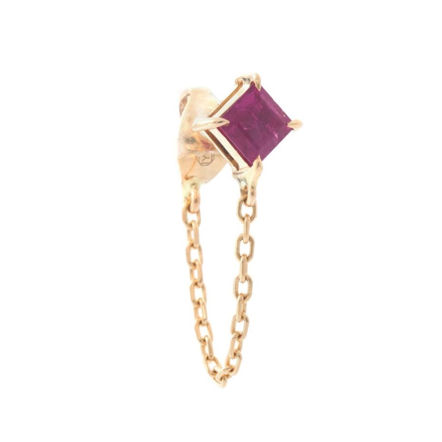 Jewelry YI Collection | Ruby Chain Earring