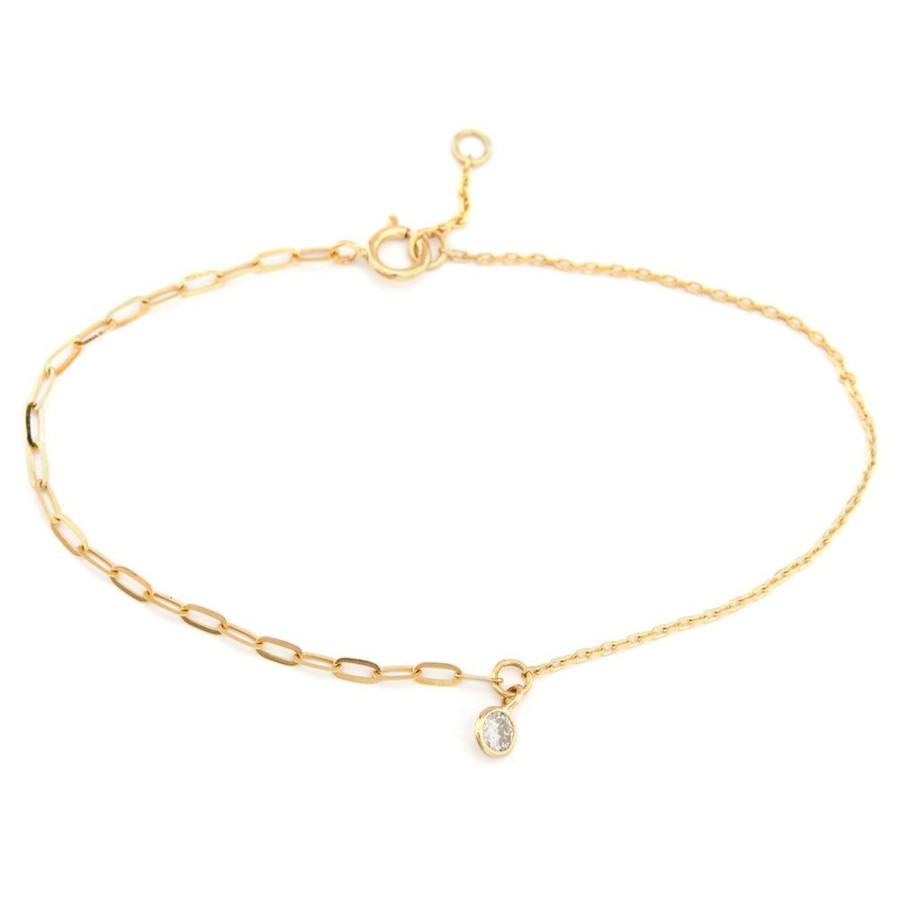 Jewelry YI Collection | Champagne Diamond Duo Bracelet