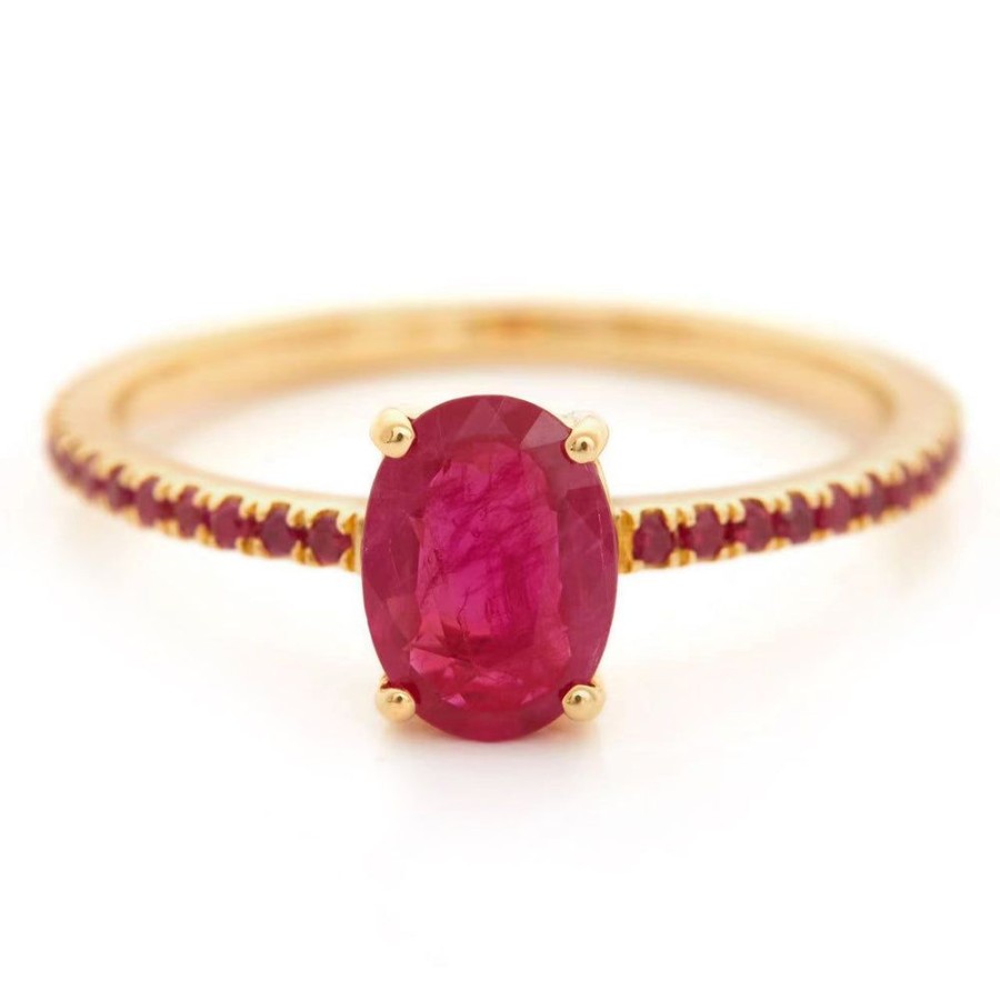 Jewelry YI Collection Something Bigger | Ruby Essentials Ring