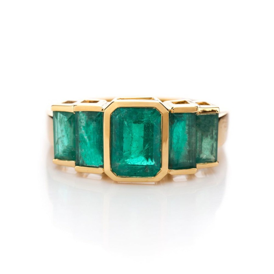 Jewelry YI Collection Something Bigger | Emerald Echo Ring