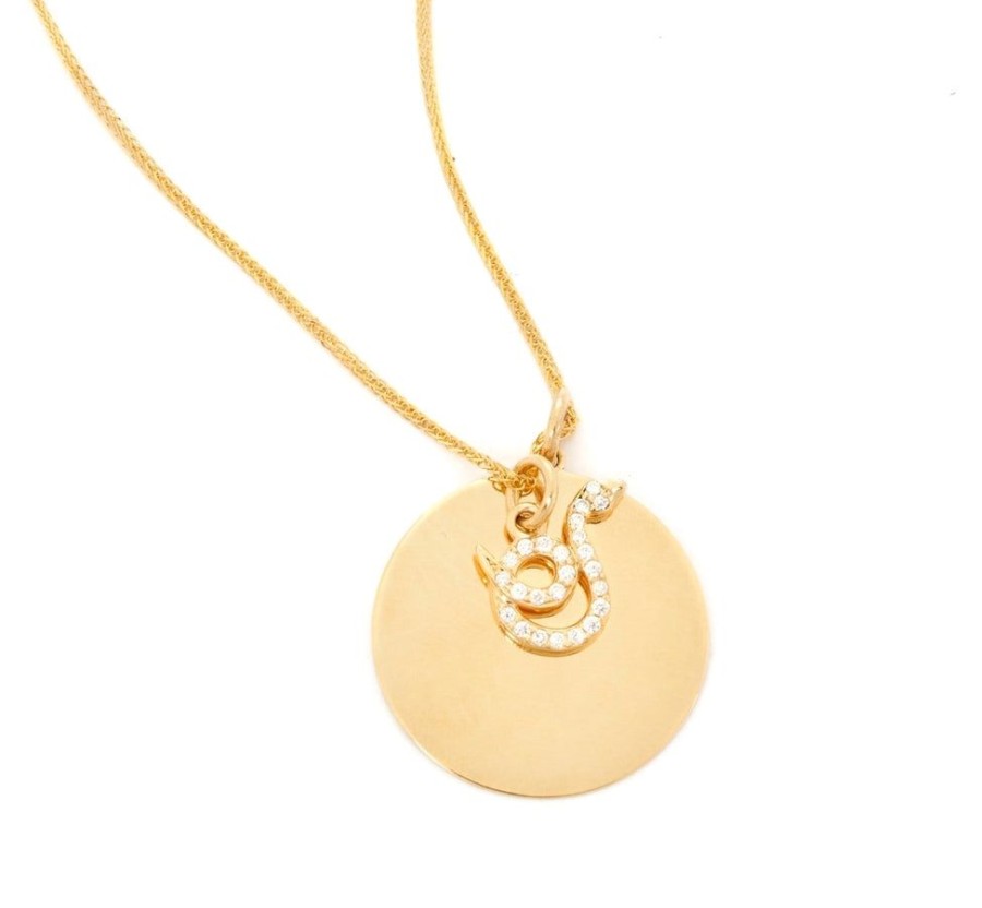 Jewelry YI Collection | Zodiac Snake Pendant Necklace