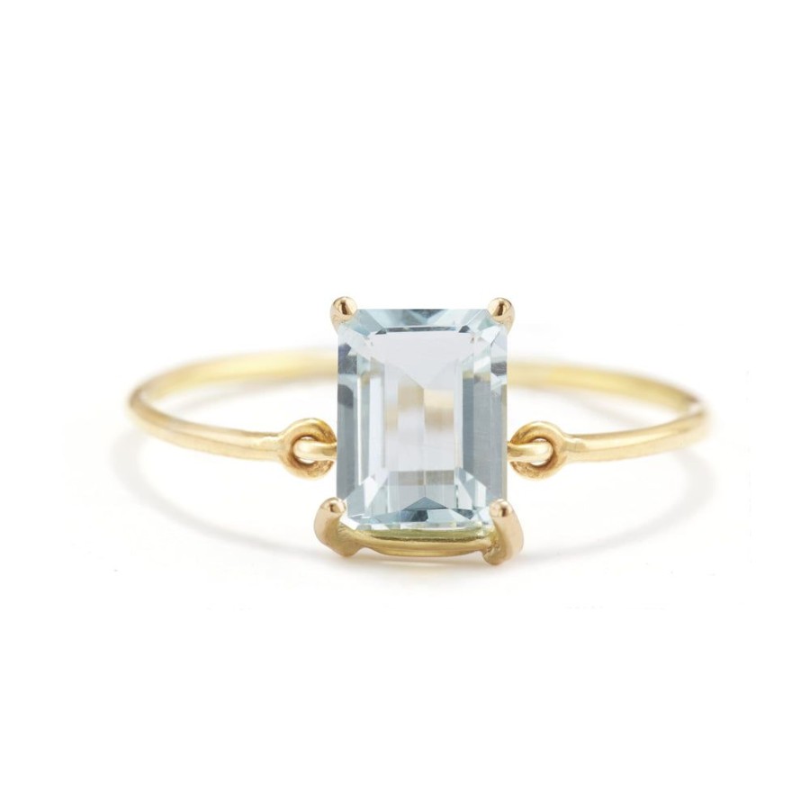 Jewelry YI Collection Single Gemstones | Aquamarine Ice Ring