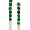 Jewelry YI Collection | Tsavorite & Canary Diamond Dream Links Earrings