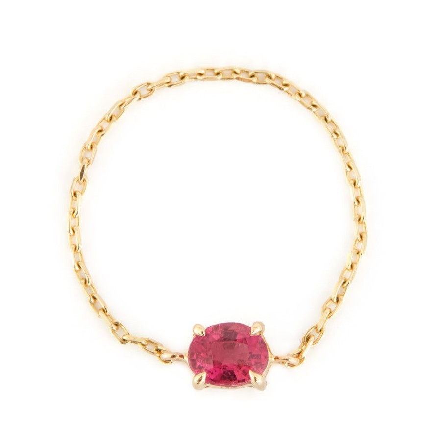 Jewelry YI Collection Chain Rings | Rubellite Chain Ring