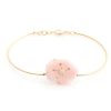 Jewelry YI Collection | Pink Opal & Diamond Flora Bangle