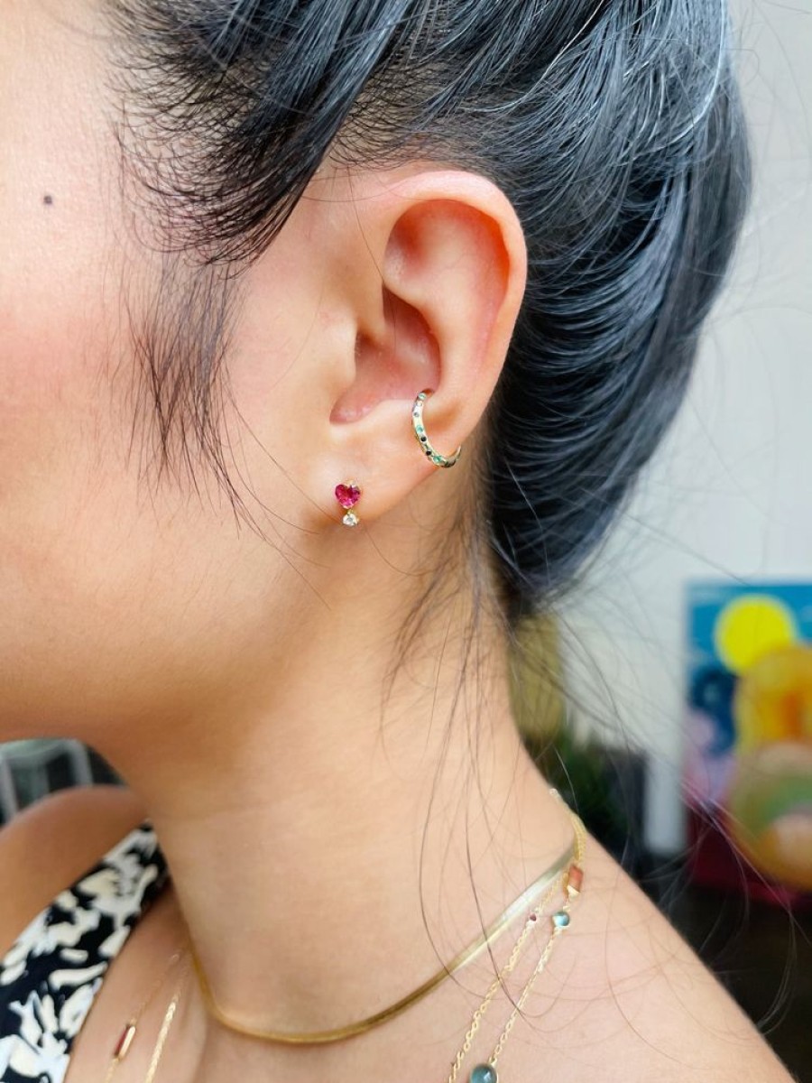 Jewelry YI Collection | Spotted Diamond Ear Cuff