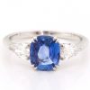 Jewelry YI Collection Something Bigger | Ceylon Sapphire And Diamond Eternal Ring