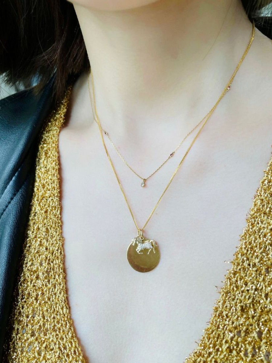 Jewelry YI Collection | Zodiac Horse Pendant Necklace