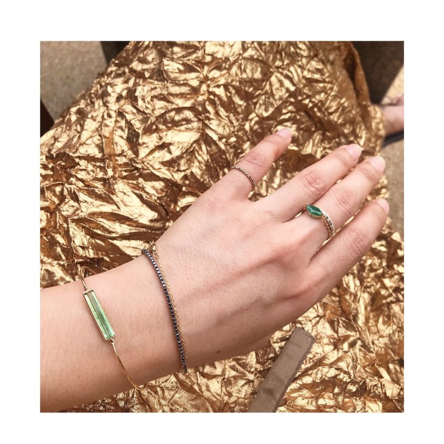 Jewelry YI Collection | Green Tourmaline Bangle