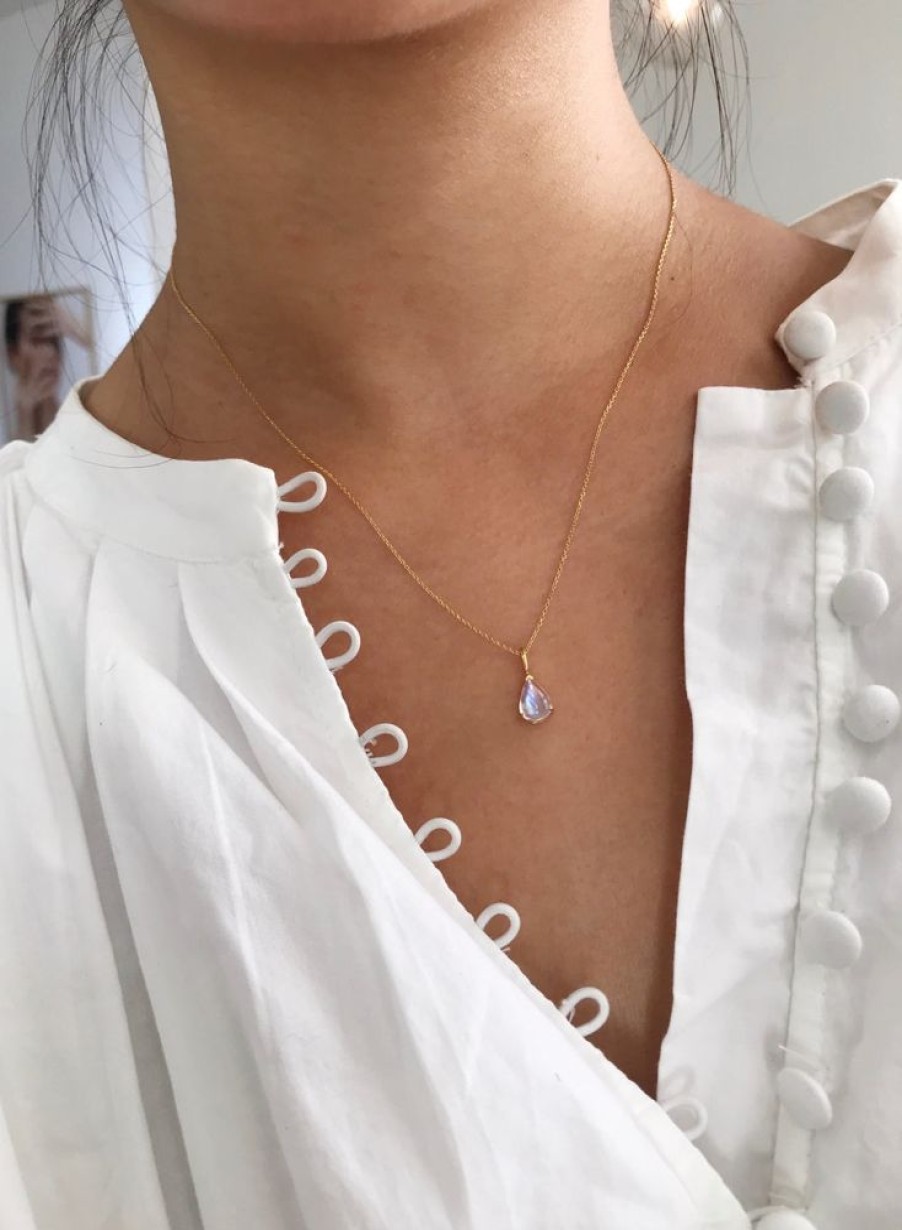 Jewelry YI Collection | Rainbow Moonstones Necklace