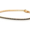 Jewelry YI Collection | Black Diamond Tennis Bracelet