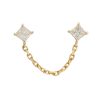 Jewelry YI Collection | Diamond Linked Chain Earring