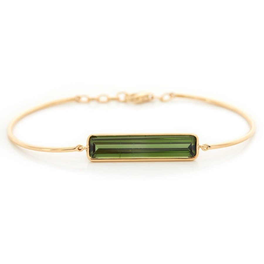 Jewelry YI Collection | Green Tourmaline Supreme Bangle