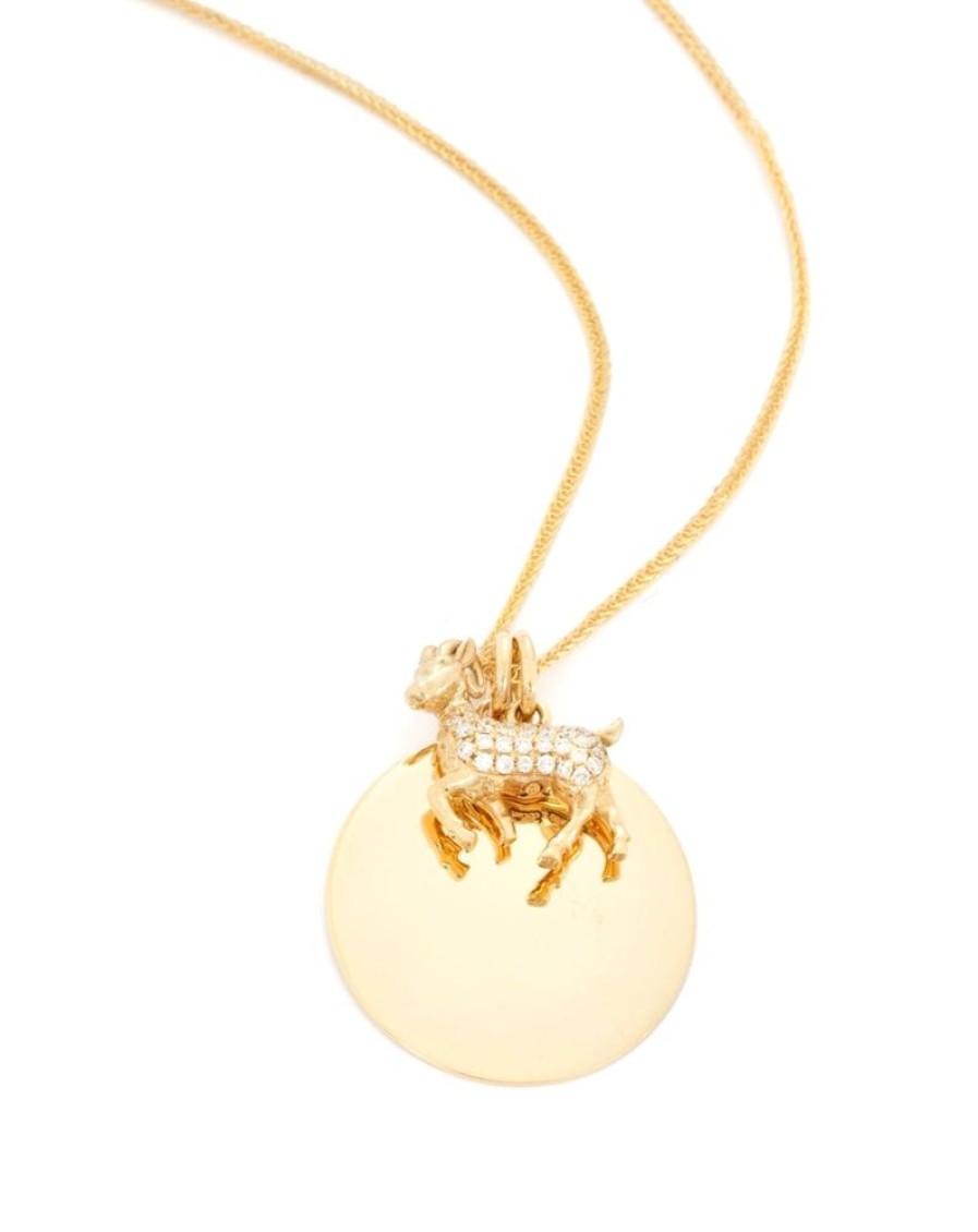 Jewelry YI Collection | Zodiac Sheep Pendant Necklace