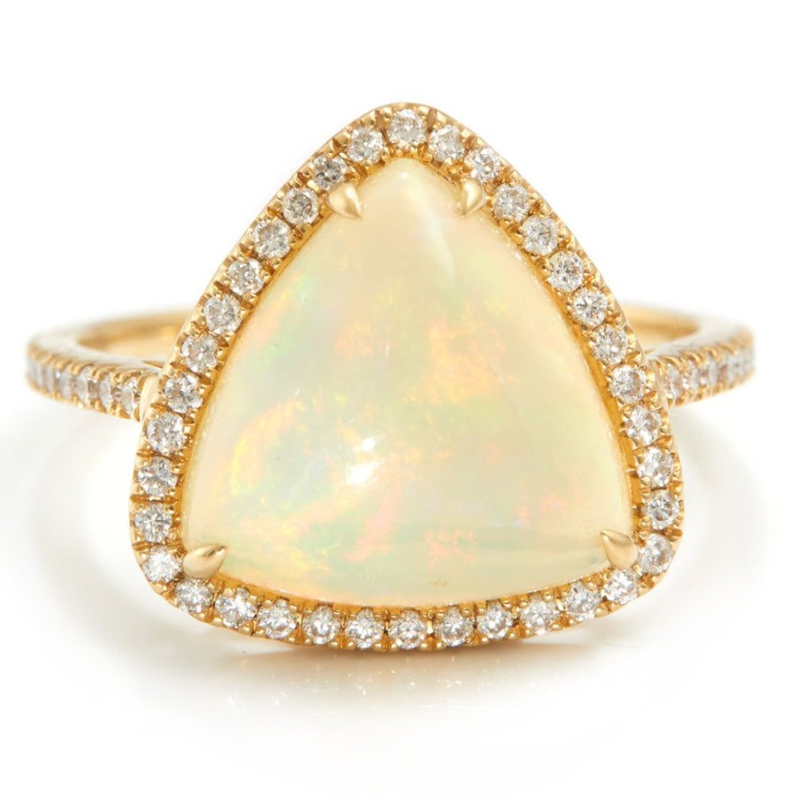 Jewelry YI Collection | Opal & Diamond Ring