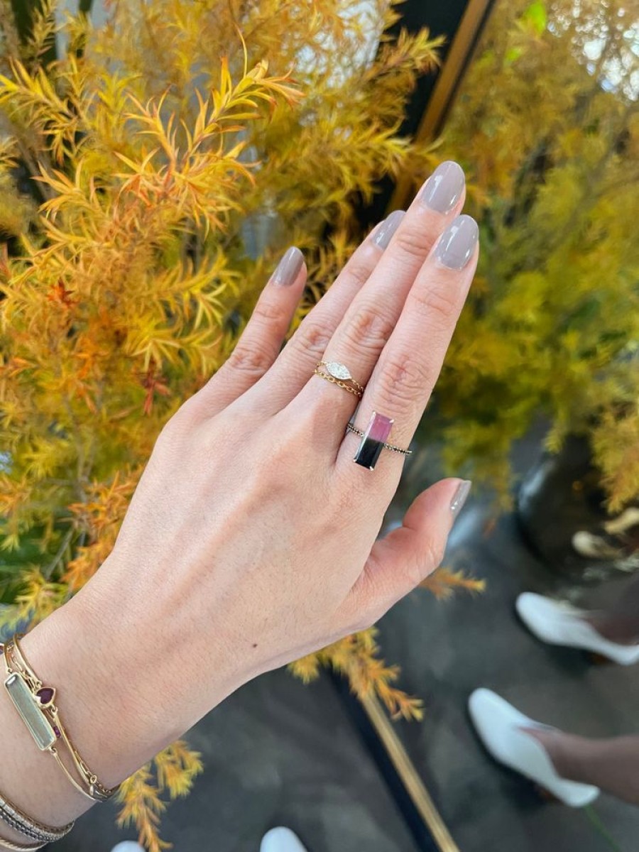 Jewelry YI Collection | Watermelon Tourmaline Protection Ring