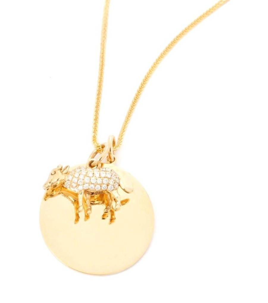 Jewelry YI Collection | Zodiac Ox Pendant Necklace