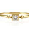 Jewelry YI Collection Diamonds | Diamond Princess Cut Petite Circle Ring