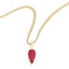 Jewelry YI Collection | Ruby & Diamond Arrow Supreme Necklace