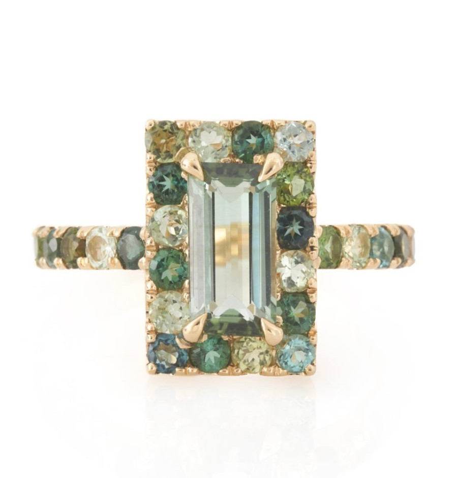 Jewelry YI Collection Something Bigger | Tourmaline Moss Green Ring