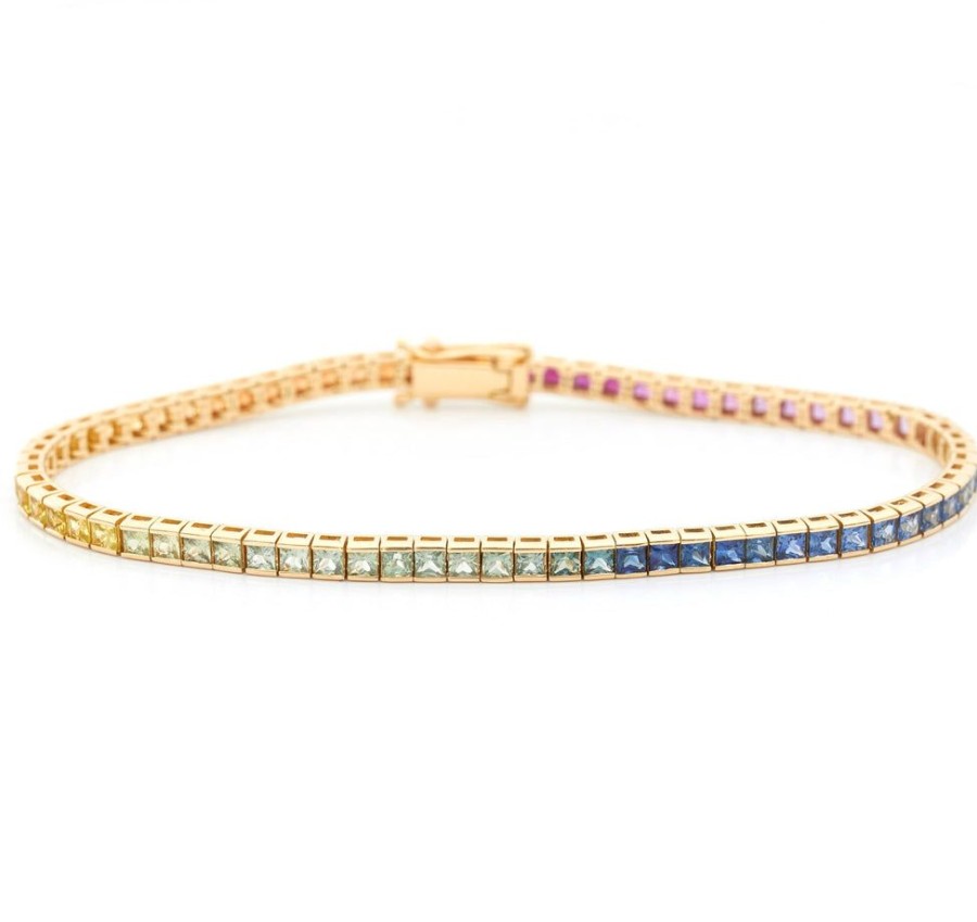 Jewelry YI Collection | Rainbow Sapphire Bracelet