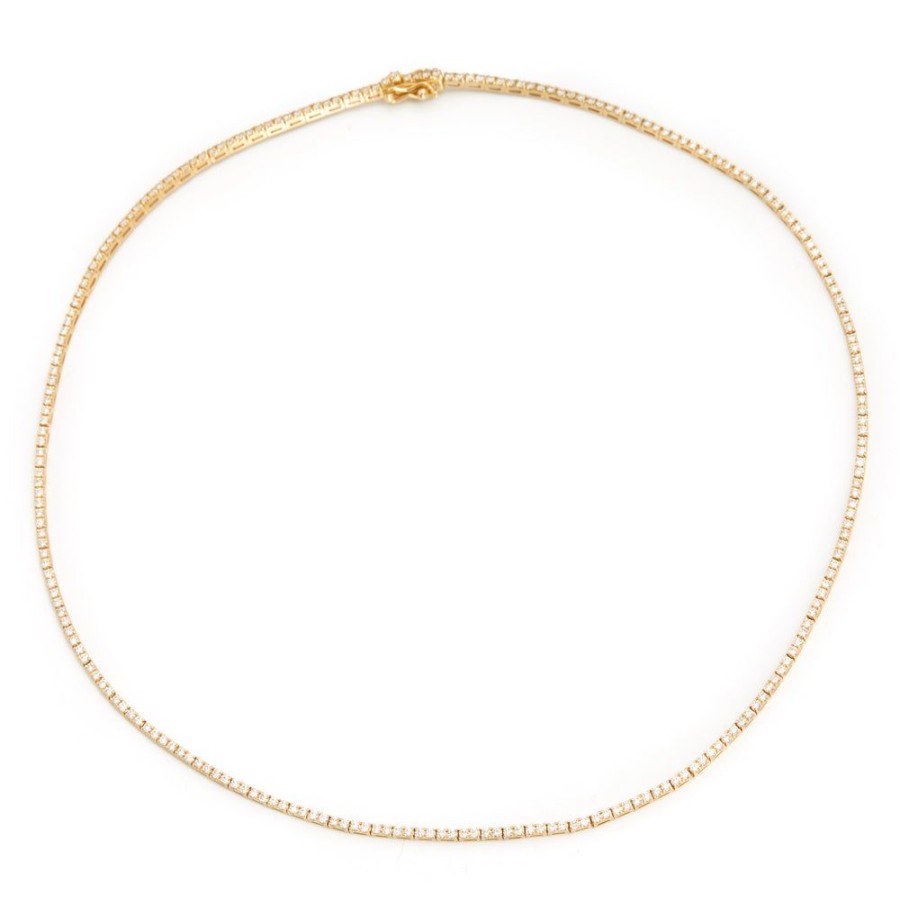 Jewelry YI Collection | Diamond Tennis Necklace