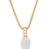 Jewelry YI Collection | Ice Jade & Diamond Snow On Water Pendant