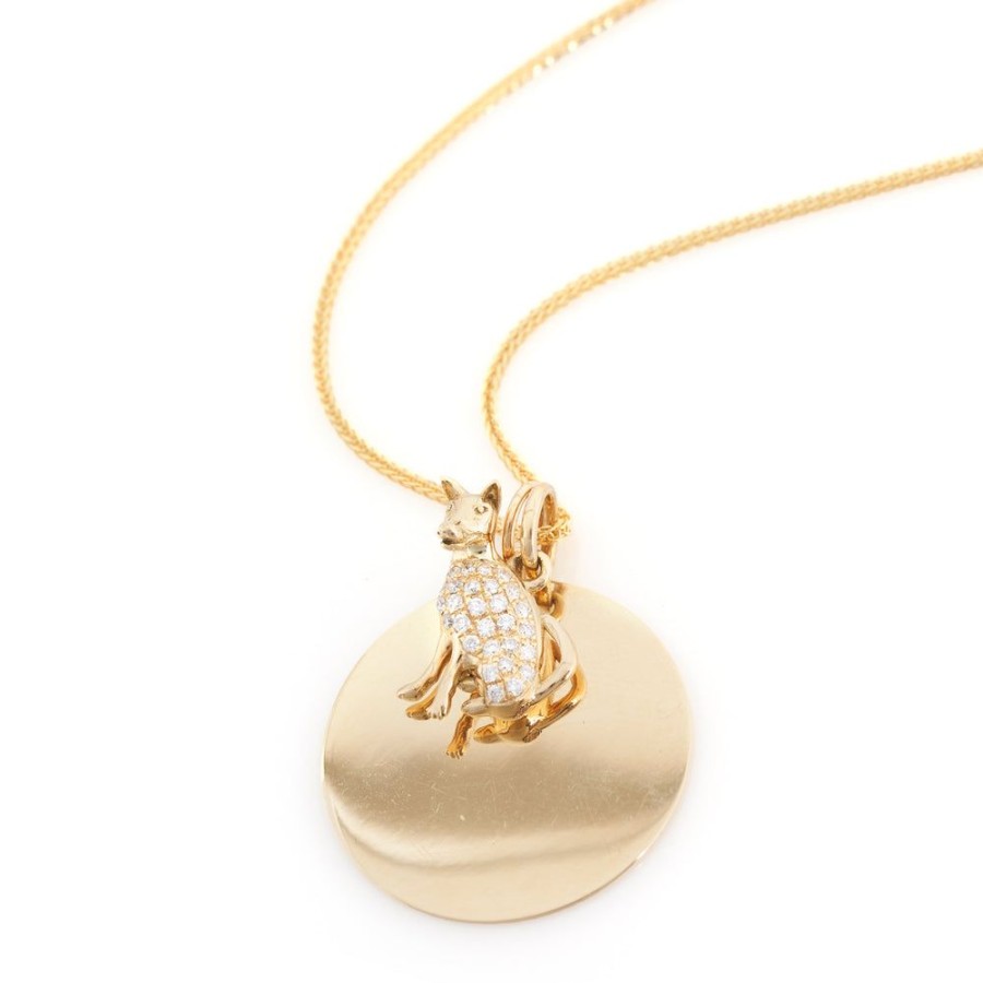 Jewelry YI Collection | Zodiac Dog Pendant Necklace