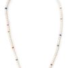 Jewelry YI Collection | Akoya Pearl With Rainbow Sapphires Necklace