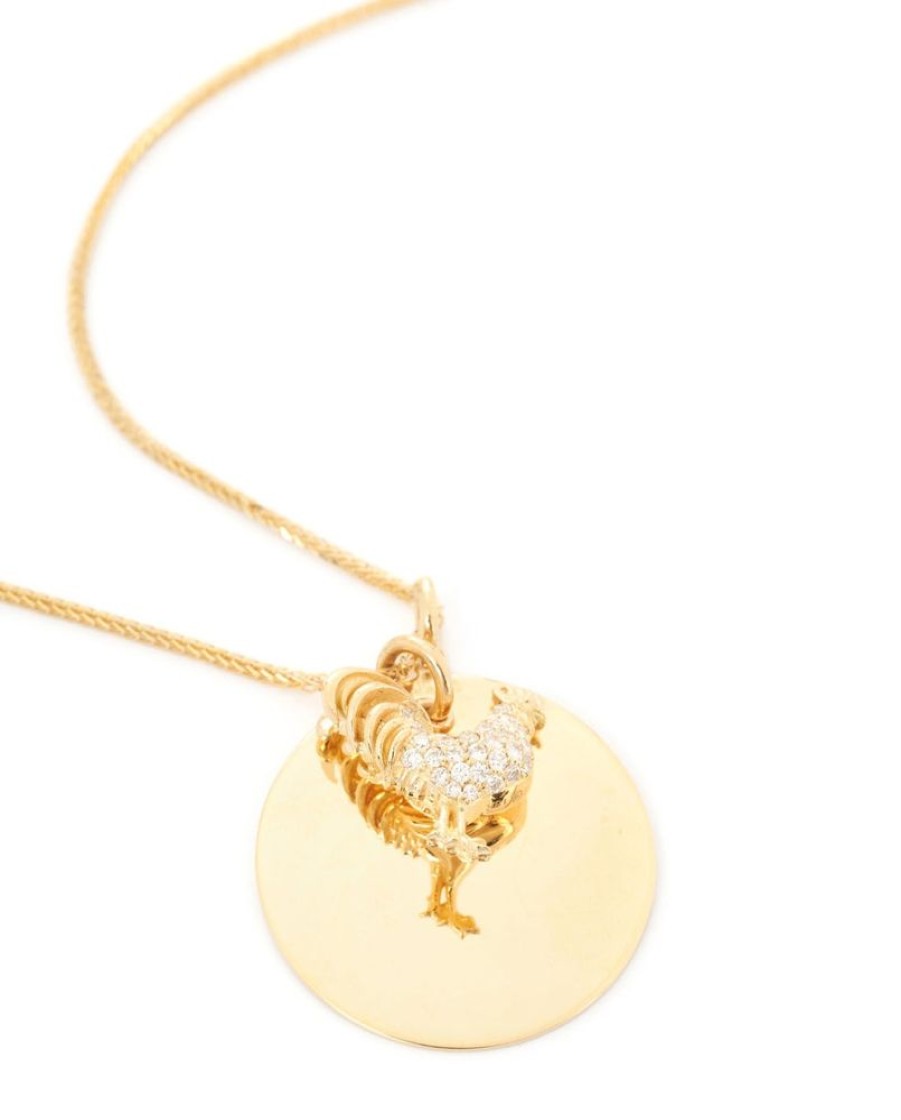 Jewelry YI Collection | Zodiac Rooster Pendant Necklace