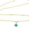 Jewelry YI Collection | Emerald & Diamond Whispers Necklace