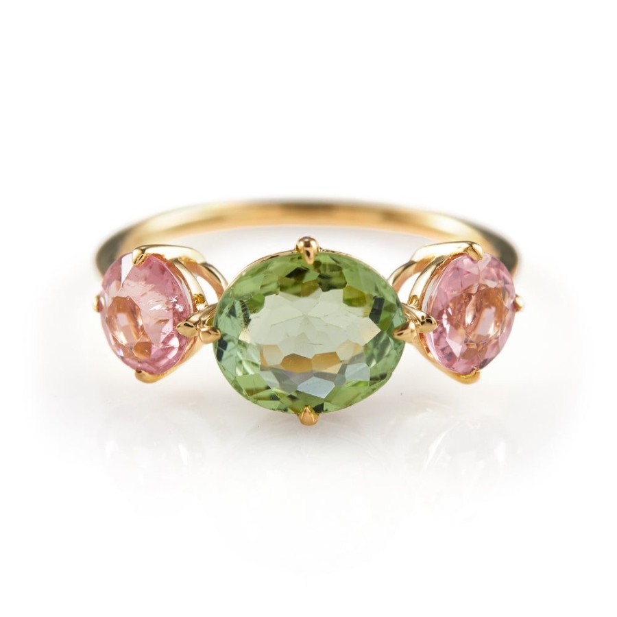 Jewelry YI Collection Triplets | Tourmaline Macaroon Ring