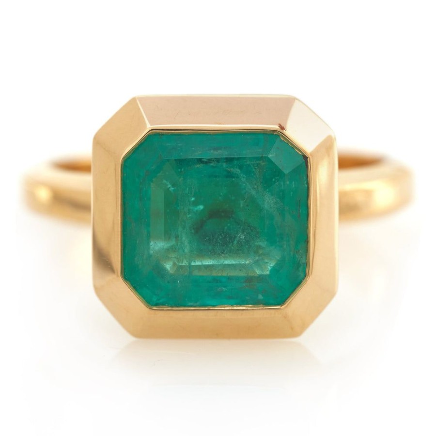 Jewelry YI Collection Something Bigger | Emerald Nouveau Supreme Asscher Ring