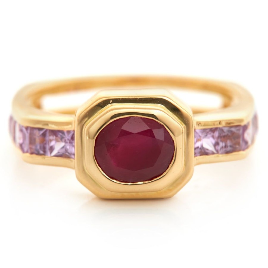 Jewelry YI Collection | Ruby & Pink Sapphire Circa Ring