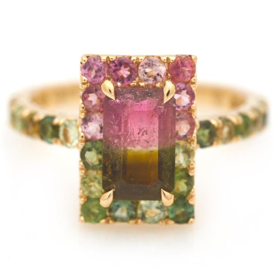 Jewelry YI Collection Something Bigger | Mini Watermelon Tourmaline Ring