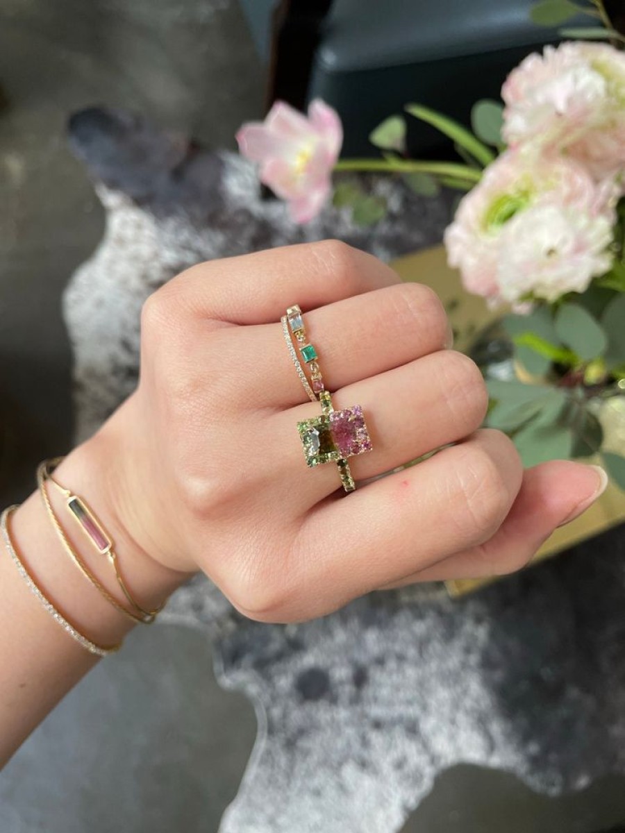 Jewelry YI Collection Something Bigger | Mini Watermelon Tourmaline Ring